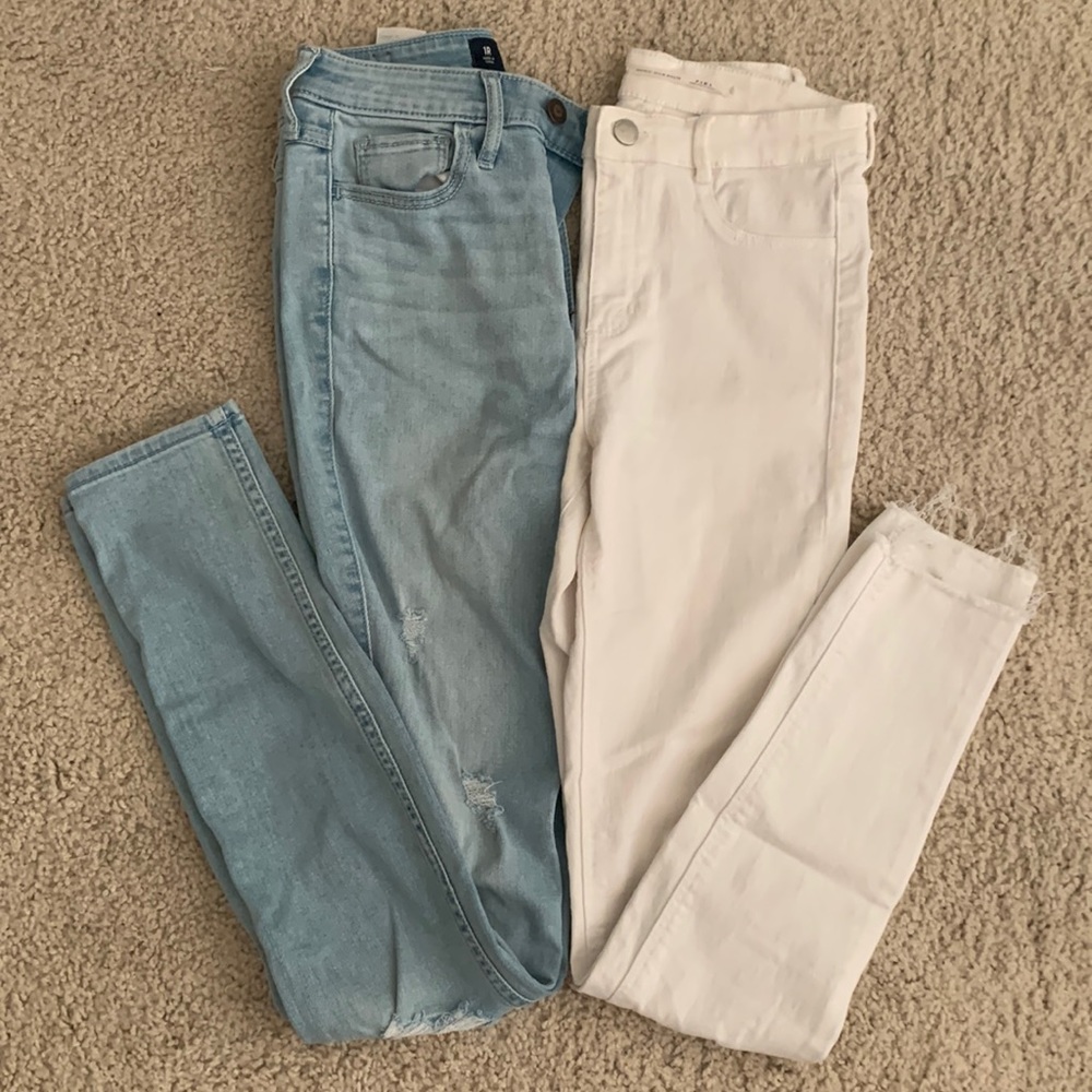Super Skinny Jeans Bundle (Zara and Hollister)